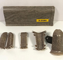 Плинтус Плинтус Ideal Comfort 55mm Дуб оливье 220 фото 1 | FLOORDEALER